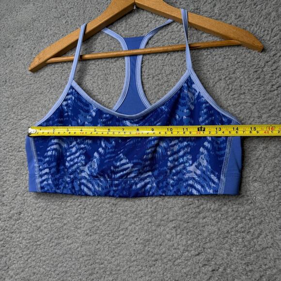 C9 by Champion Sports Bra Women's XL Blue and White Racerback - Picture 6 of 7
